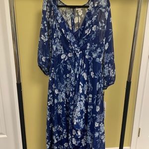 Beautiful floral gown